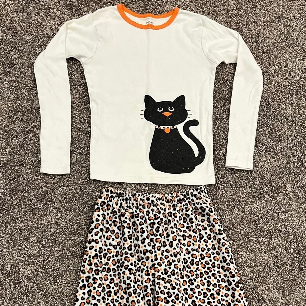 Girls Halloween PJ Set